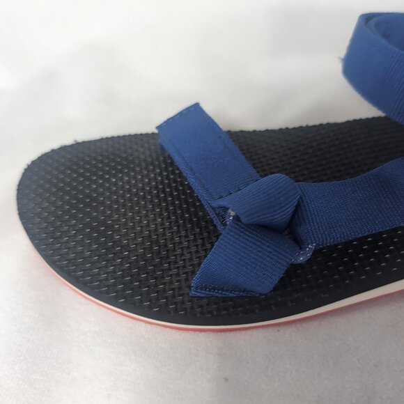 Teva Midform Universal Sandal Women 8 AMPUTEE SINGLE LEFT Navy Blue Red 1013655 - Picture 2 of 15